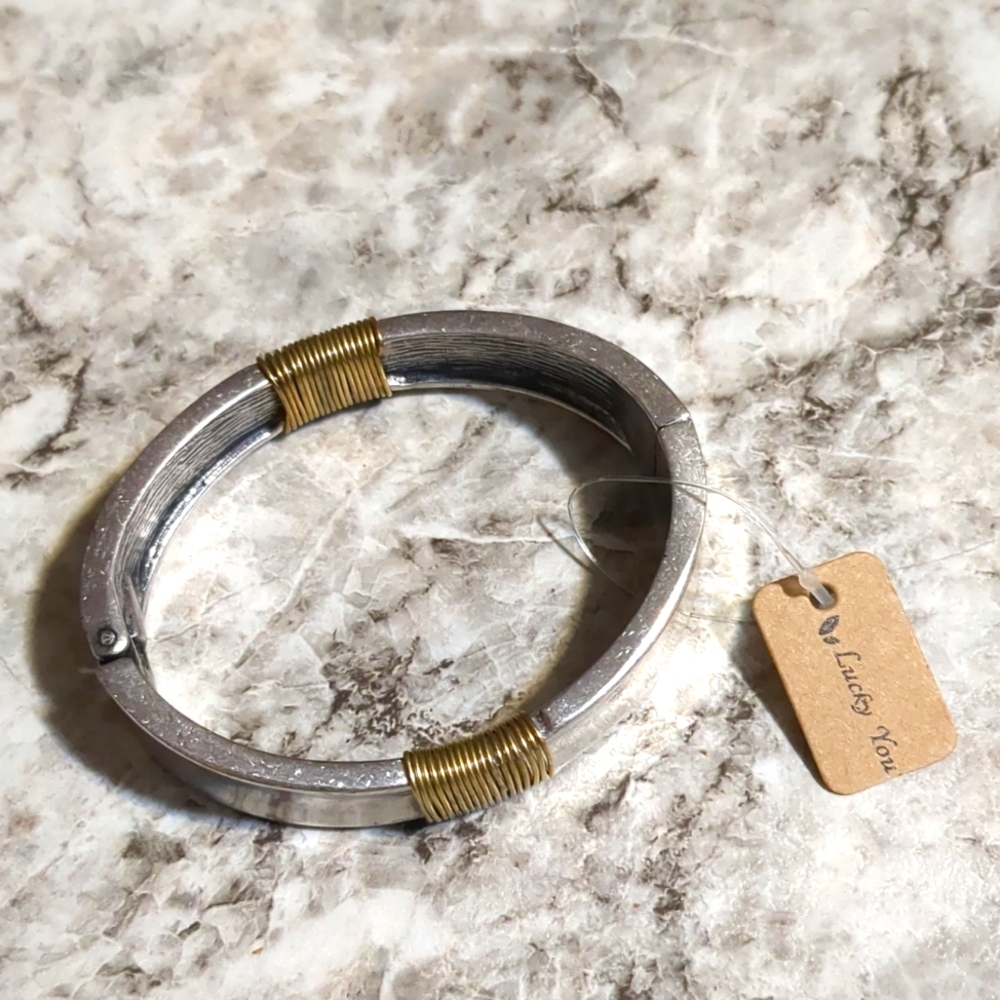 Hinged Cuff Bracelet